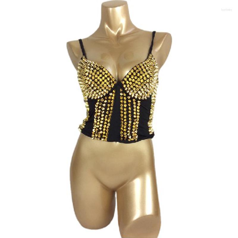 Stage Wear Cute Women's Punk Style Lady Goth Studded TOP Bra Push Up Bustier Rave Party Dance Costumes Bodice Clothing Nightclub, 3008 black
Stage Wear Cute Women's Punk Style Lady Goth Studded TOP Bra Push Up Bustier Rave Party Dance Costumes Bodice Clothing Nightclub, 3008 black