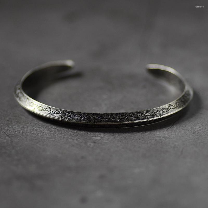 Bangle Vintage For Men Women Retro Viking Stainless Steel Casual Old Fashion Jewelry Pulseira SS-102
Bangle Vintage For Men Women Retro Viking Stainless Steel Casual Old Fashion Jewelry Pulseira SS-102