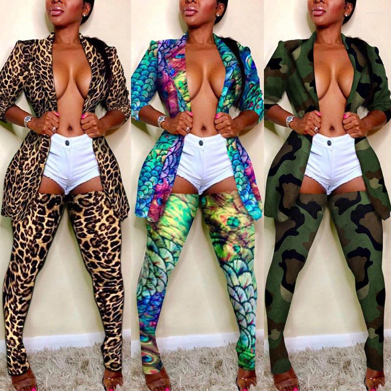 Women' Tracksuits Matching TWO PIECE SET Leopard Print Night Club 2 Suit Women Camouflage Coat Elegant Sexy Outfits Party Clubwear Plus, Multi
Women' Tracksuits Matching TWO PIECE SET Leopard Print Night Club 2 Suit Women Camouflage Coat Elegant Sexy Outfits Party Clubwear Plus, Multi
