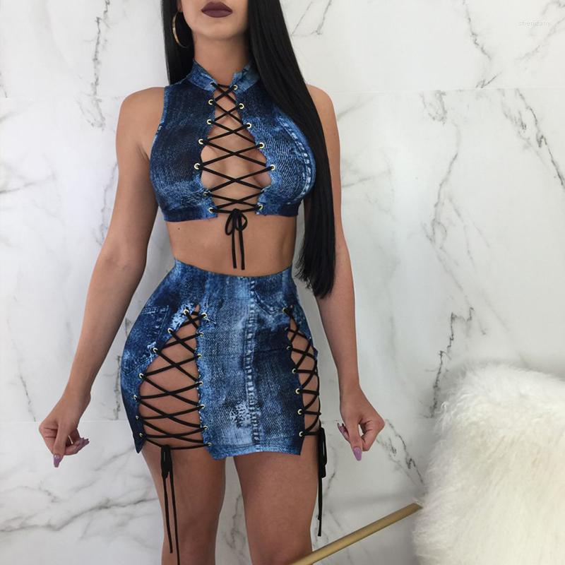 Work Dresses Bandage Crop Top Hollow Mini For Women Summer Outfits Sexy Night Club Matching Tie Dye Two Piece Dress Set, Blue
Work Dresses Bandage Crop Top Hollow Mini For Women Summer Outfits Sexy Night Club Matching Tie Dye Two Piece Dress Set, Blue