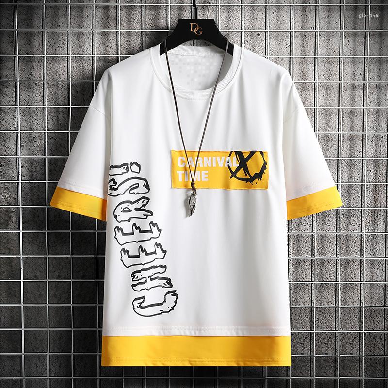 Men's T Shirts Korean Fashion Men's Top Crew Neck Youth Vitality Holiday Punk Style Hip Hop Wear 2022 Summer Street Fun T-shirt, Black
Men's T Shirts Korean Fashion Men's Top Crew Neck Youth Vitality Holiday Punk Style Hip Hop Wear 2022 Summer Street Fun T-shirt, Black