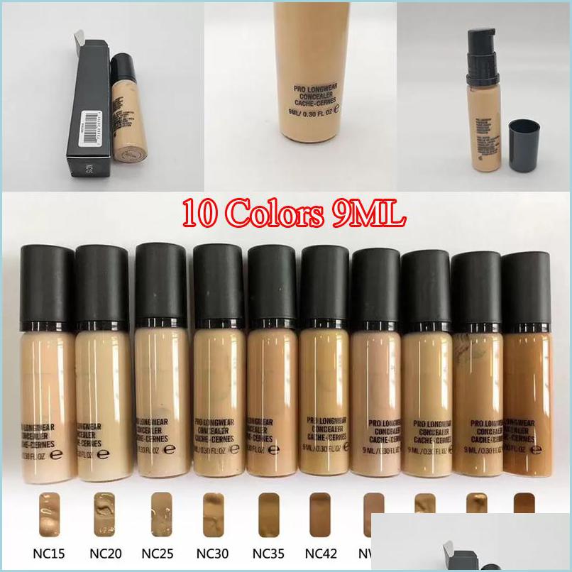 Concealer Pro Longwear Concealer Cachecernes Correttore Abdeckcreme Corrector 10 Colors 9Ml Liquid Foundation Drop Delivery Health B Dh245, Chocolate
Concealer Pro Longwear Concealer Cachecernes Correttore Abdeckcreme Corrector 10 Colors 9Ml Liquid Foundation Drop Delivery Health B Dh245, Chocolate