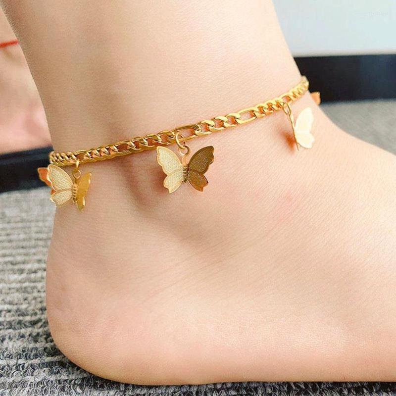 Anklets Arrival Metal Butterfly Anklet Bohemian Style 2022 Ladies Fashion Net Red Foot Jewelry Factory Direct Sales
Anklets Arrival Metal Butterfly Anklet Bohemian Style 2022 Ladies Fashion Net Red Foot Jewelry Factory Direct Sales