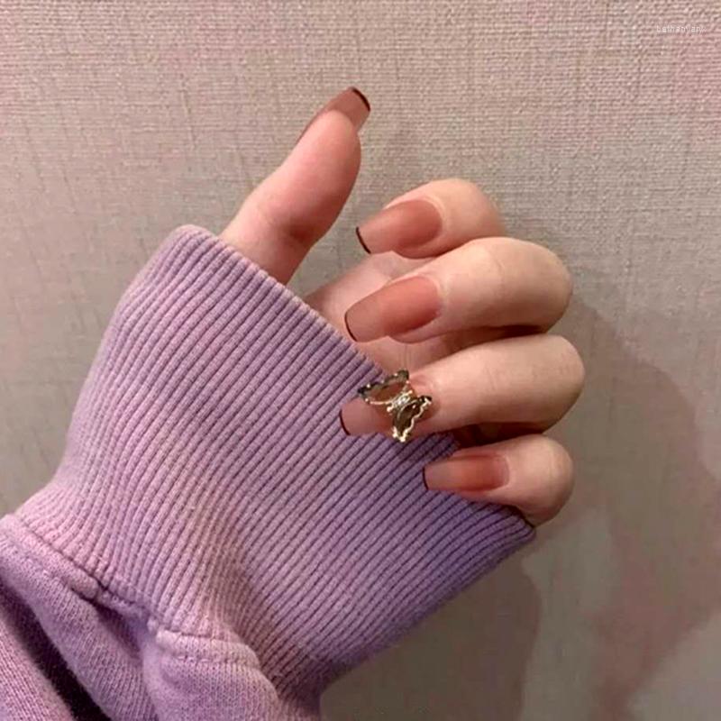 False Nails 24pcs Butterfly Nail Patch Sweet Style Glue Type Removable Long Paragraph Manicure Save Time Fake
False Nails 24pcs Butterfly Nail Patch Sweet Style Glue Type Removable Long Paragraph Manicure Save Time Fake