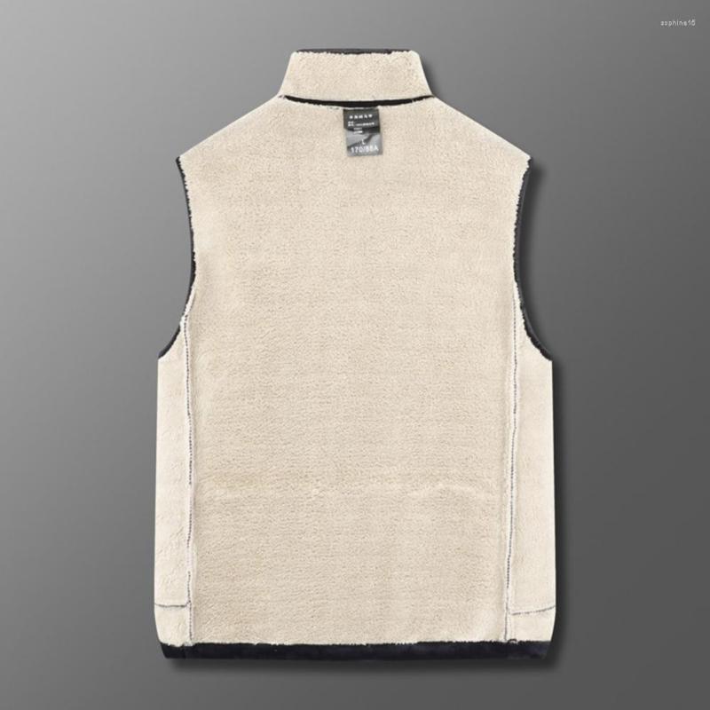 Men's Vests Chic Vest Coat Fleece Lining Coldproof Skin-Touching Men Stand Collar Sleeveless Plus Size Waistcoat Clothing, Black
Men's Vests Chic Vest Coat Fleece Lining Coldproof Skin-Touching Men Stand Collar Sleeveless Plus Size Waistcoat Clothing, Black