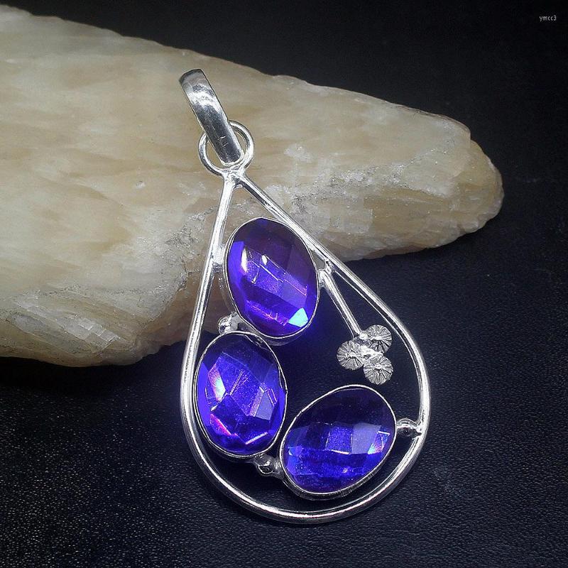 Pendant Necklaces Gemstonefactory Jewelry Big Promotion 925 Silver Amazing Mystical Topaz Women Ladies Gifts Necklace 0841
Pendant Necklaces Gemstonefactory Jewelry Big Promotion 925 Silver Amazing Mystical Topaz Women Ladies Gifts Necklace 0841