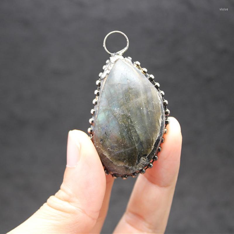 Pendant Necklaces Retro Irregular Natural Quartz Necklace Raw Mineral Labradorites Grey Moonstone Suspension For Women Men Reiki 
Pendant Necklaces Retro Irregular Natural Quartz Necklace Raw Mineral Labradorites Grey Moonstone Suspension For Women Men Reiki