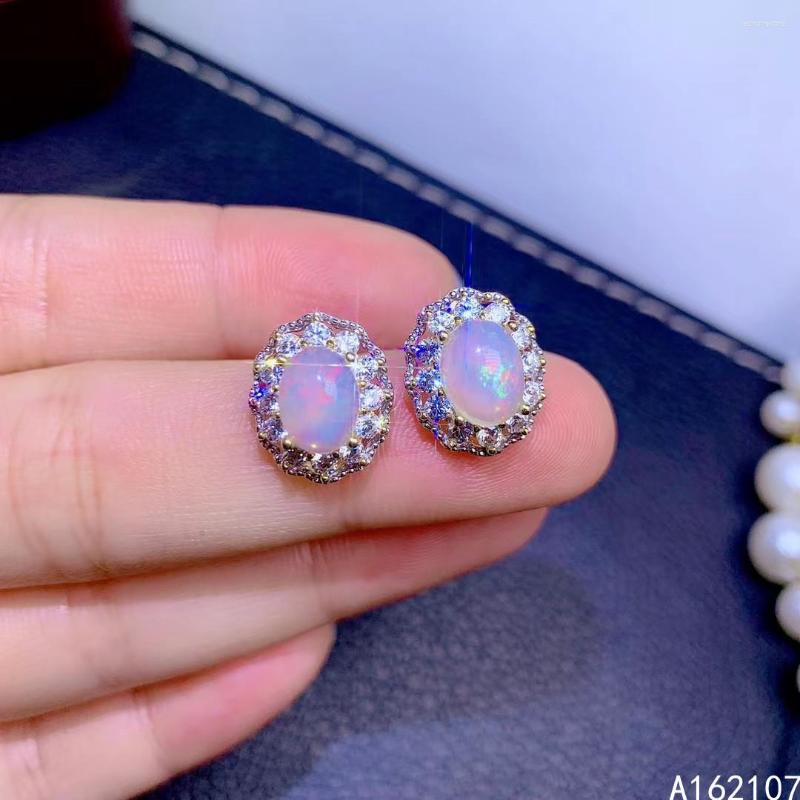 Stud Earrings Exquisite Jewelry 925 Sterling Silver Natural White Opal Girl Luxury Simple Oval OL Style Gem Ear Support
Stud Earrings Exquisite Jewelry 925 Sterling Silver Natural White Opal Girl Luxury Simple Oval OL Style Gem Ear Support