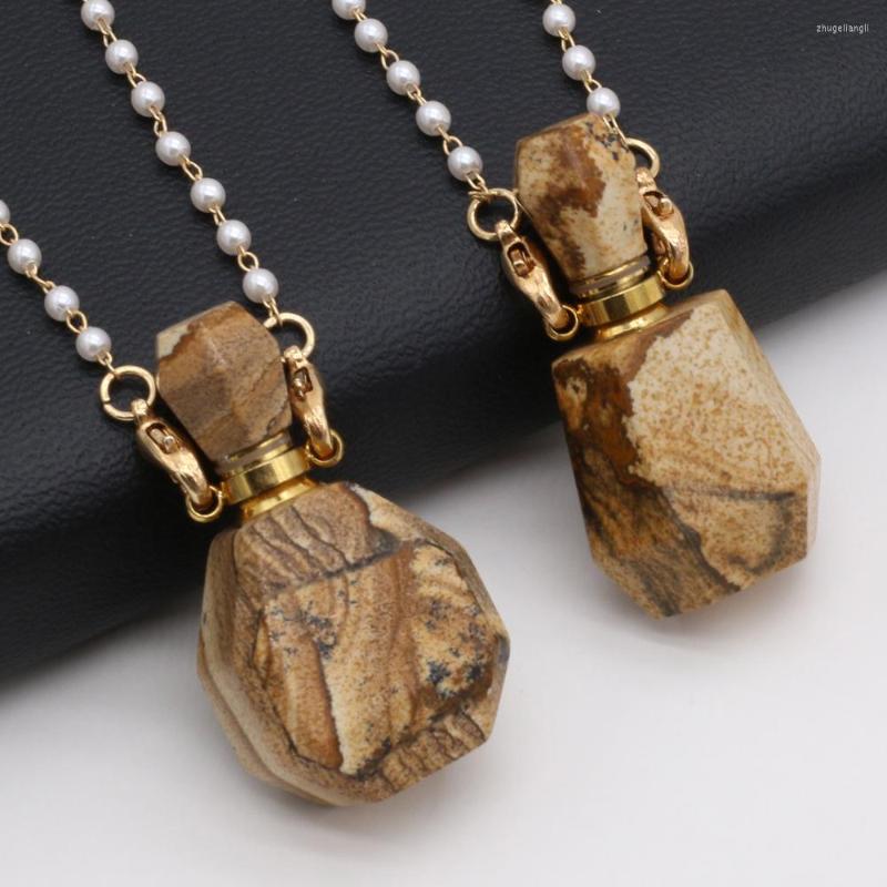 Pendant Necklaces Natural Picture Stone Perfume Bottle Pendants Free Two Eyes Pearls Chains For Jewelry Making DIY Bracelet Necklace
Pendant Necklaces Natural Picture Stone Perfume Bottle Pendants Free Two Eyes Pearls Chains For Jewelry Making DIY Bracelet Necklace
