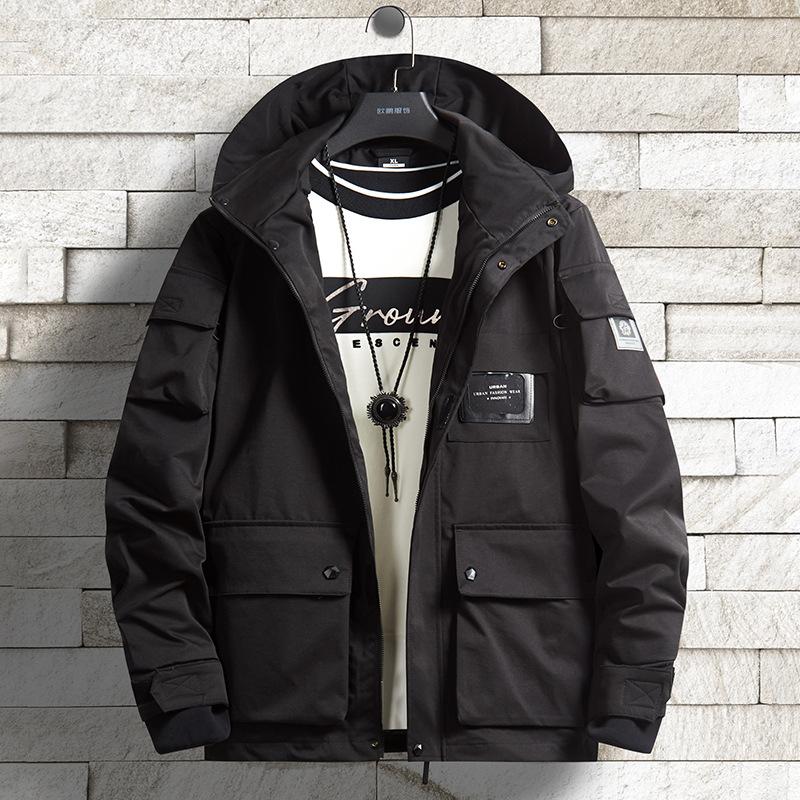 Men's Jackets Autumn 2022 Hooded Jacket Workwear Casual Coat Young Korean Version Of The Trend Men'S Clothing, Beige
Men's Jackets Autumn 2022 Hooded Jacket Workwear Casual Coat Young Korean Version Of The Trend Men'S Clothing, Beige