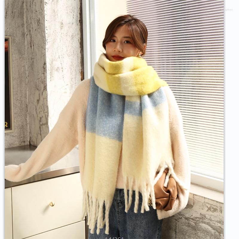 Scarves 2022 Mani Manufacturer Plaid Mohair Scarf Striped Female Winter Warm Student Shawl Schoolgirl
Scarves 2022 Mani Manufacturer Plaid Mohair Scarf Striped Female Winter Warm Student Shawl Schoolgirl