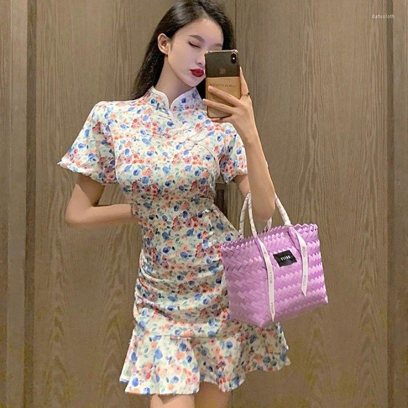 Casual Dresses Women 2022 Mid-Rise Young Girl Cheongsam Dress For Vestido De Mujer Femme Robe, Mixed
Casual Dresses Women 2022 Mid-Rise Young Girl Cheongsam Dress For Vestido De Mujer Femme Robe, Mixed