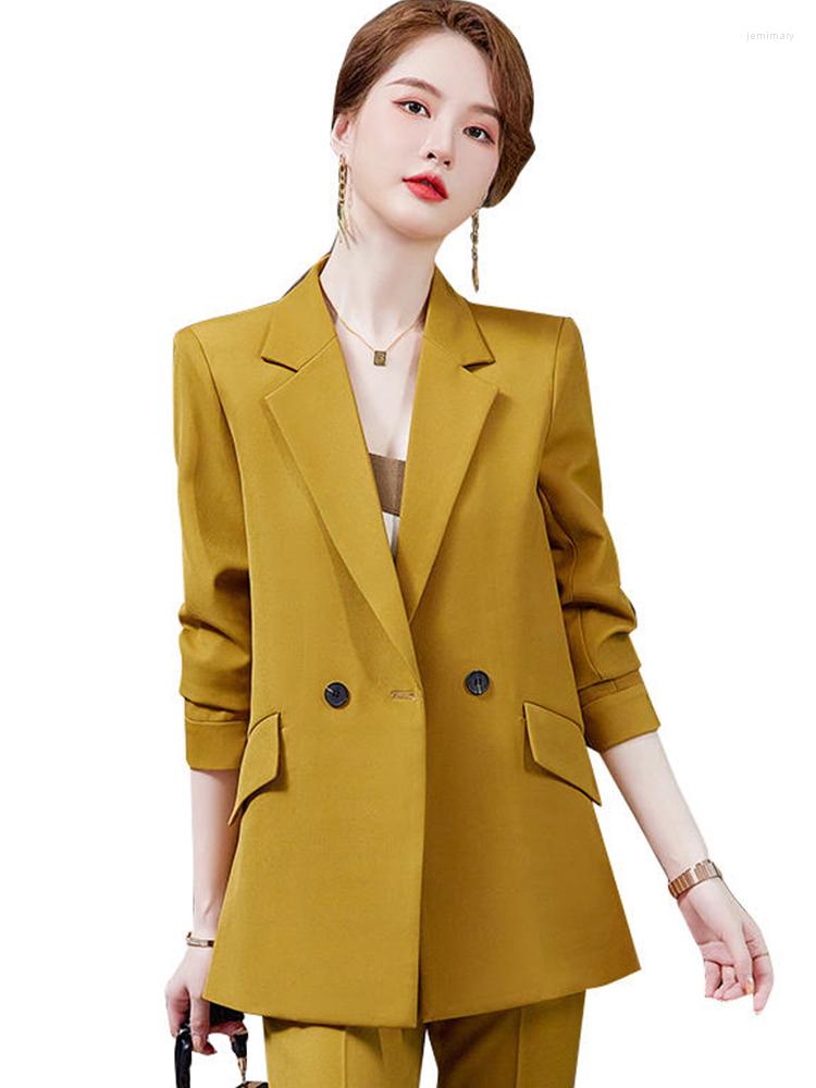 Women' Two Piece Pants 2022 Ol Women' Formal Elegant And Professional Business Suit Simple Slim Sexy Top Two-piece, Green blazer pant
Women' Two Piece Pants 2022 Ol Women' Formal Elegant And Professional Business Suit Simple Slim Sexy Top Two-piece, Green blazer pant