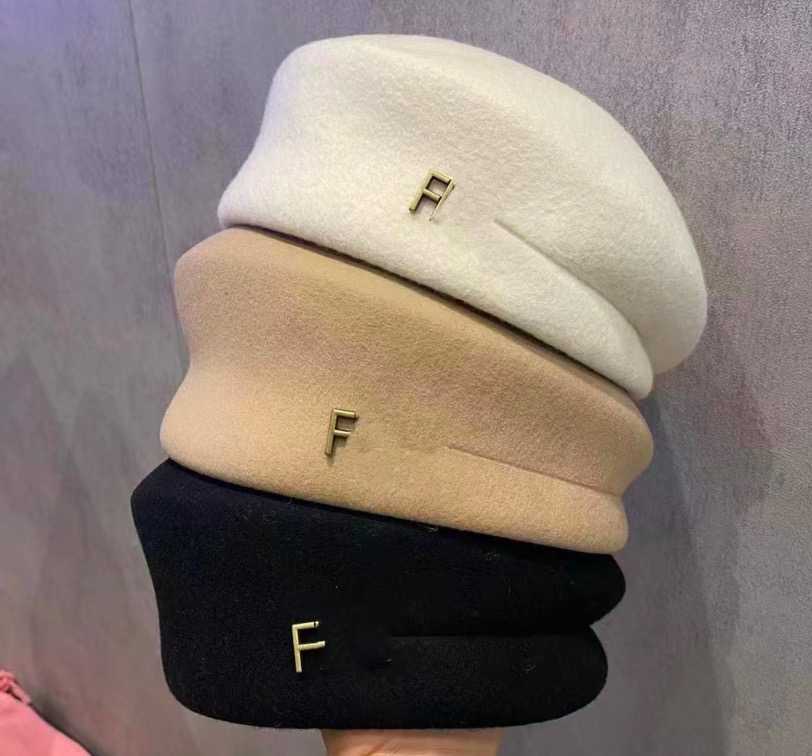 Women Designer Beret Letter Fashion Cashmere Wool Hat Beret Cap Lady Outdoor Travel Warm Winter Solid Color Vacation 3 Colors Bonnet Caps 2023, Black-f
Women Designer Beret Letter Fashion Cashmere Wool Hat Beret Cap Lady Outdoor Travel Warm Winter Solid Color Vacation 3 Colors Bonnet Caps 2023, Black-f