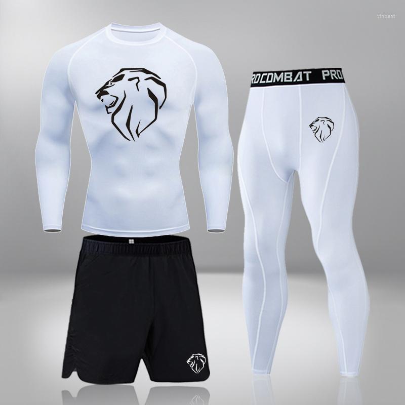 Men' Tracksuits Men Sportswear Suits Quick Dry Running Sets T-shirts Sport Shorts Training Jogging Gym Fitness Leggings Shirts, 3-piece long sleeve
Men' Tracksuits Men Sportswear Suits Quick Dry Running Sets T-shirts Sport Shorts Training Jogging Gym Fitness Leggings Shirts, 3-piece long sleeve