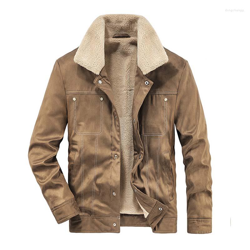 Men's Jackets Mcikkny Men Winter Suede Leather And Coats Warm Thick Casual Outwear Top Clothing Size -4XL Fleece Lined Thermal, Black
Men's Jackets Mcikkny Men Winter Suede Leather And Coats Warm Thick Casual Outwear Top Clothing Size -4XL Fleece Lined Thermal, Black