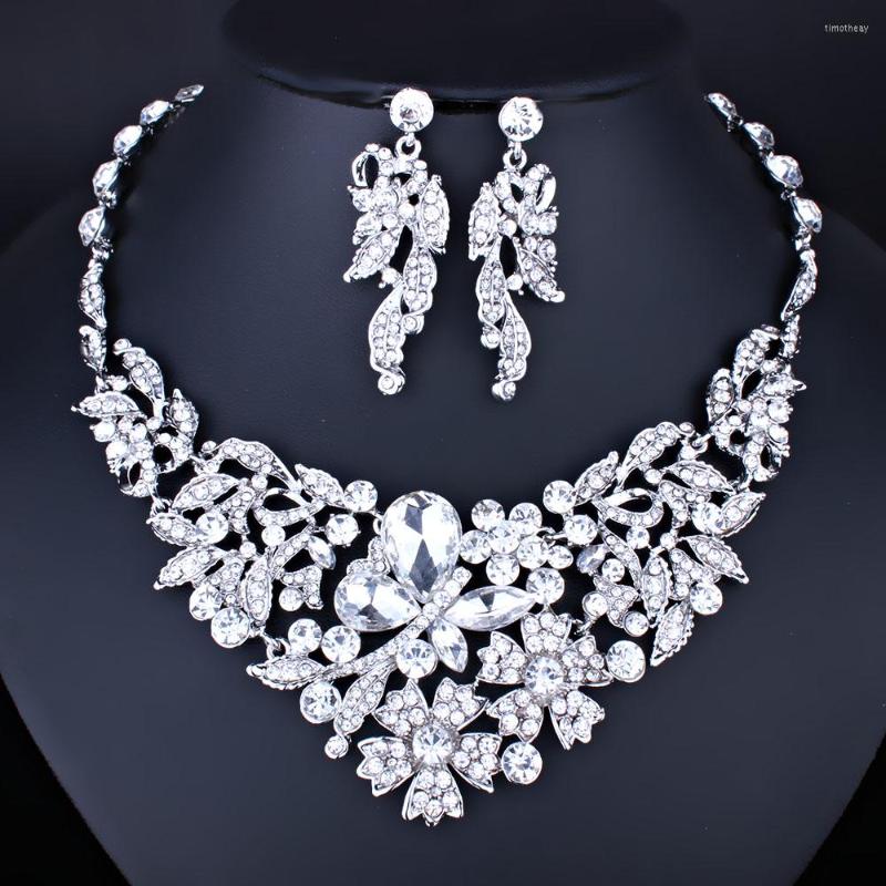 Necklace Earrings Set FARLENA Jewelry 'Butterfly On Flowers' For Women Luxury Full Crystal Rhinestones Wedding Sets, Picture shown
Necklace Earrings Set FARLENA Jewelry 'Butterfly On Flowers' For Women Luxury Full Crystal Rhinestones Wedding Sets, Picture shown