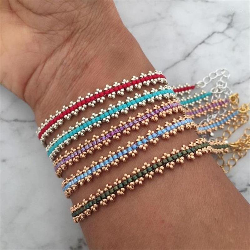 Strand Bling Beach Jewelry Rainbow Gold Blue String Bracelets Miyuki Beaded Bracalet For Women Friendship Gifts Wholesale Items 
Strand Bling Beach Jewelry Rainbow Gold Blue String Bracelets Miyuki Beaded Bracalet For Women Friendship Gifts Wholesale Items