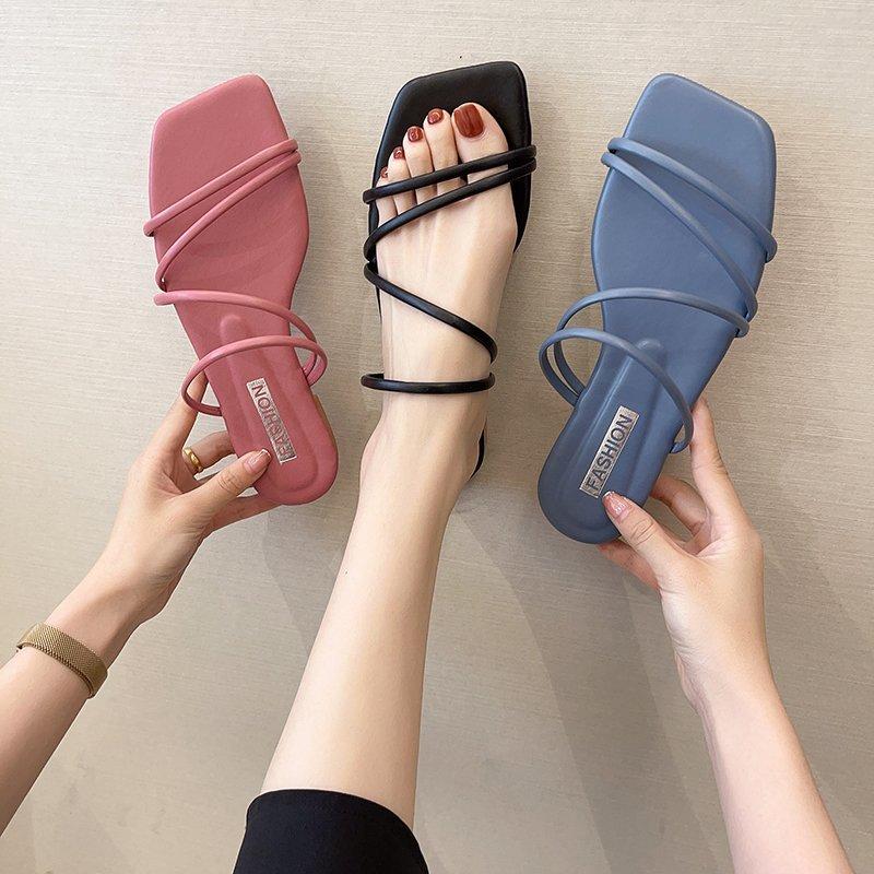 Slippers Fashion Outer Wear Sandals Women Summer 2022 Korean Version Square-toe Flat-heel Candy Color Plus Size, Beige
Slippers Fashion Outer Wear Sandals Women Summer 2022 Korean Version Square-toe Flat-heel Candy Color Plus Size, Beige