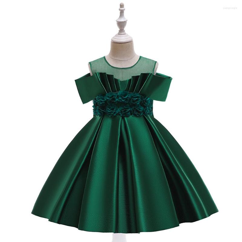 Girl Dresses Kids For Girls Elegant Princess Wedding Dress Children Vintage Green Evening Party Flower Vestidos, L5222-royal blue
Girl Dresses Kids For Girls Elegant Princess Wedding Dress Children Vintage Green Evening Party Flower Vestidos, L5222-royal blue