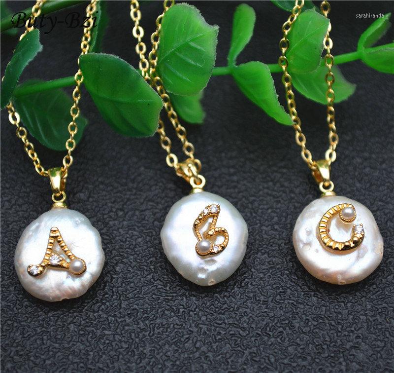 Pendant Necklaces Exclusive English CZ Letter Natural White Pearl Charm Necklace Fashion Jewelry Birthday Gift
Pendant Necklaces Exclusive English CZ Letter Natural White Pearl Charm Necklace Fashion Jewelry Birthday Gift