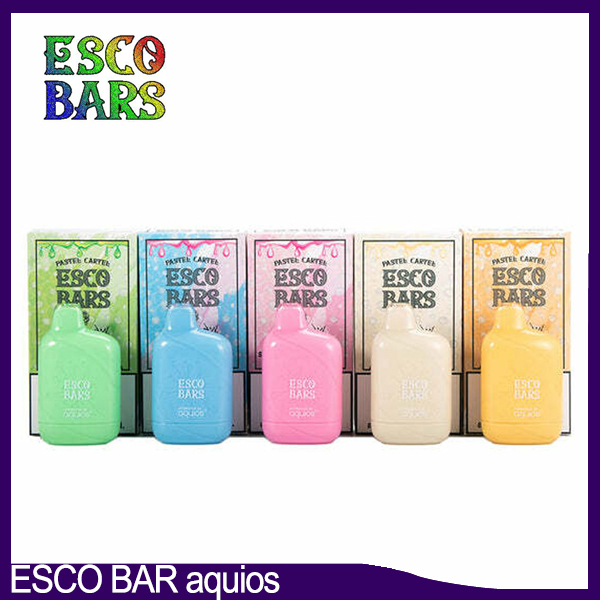 Esco Bars Aquios 6000 H2O Edition 6K Puff Disposable cigarette 5% Nic 5 flavors 650mah rechargeable battery 15 capacity original quality -1
Esco Bars Aquios 6000 H2O Edition 6K Puff Disposable cigarette 5% Nic 5 flavors 650mah rechargeable battery 15 capacity original quality -1