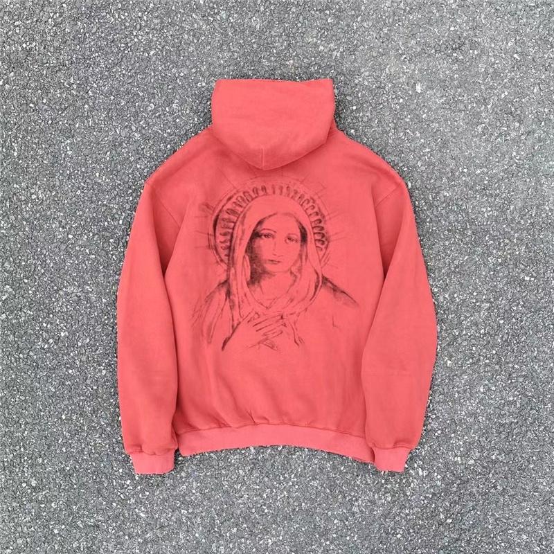 Men' Hoodies Vintage 23FW Hip-hop TOP Nice Washed Men Women Claret Hole Old Streetwear Destroyed Pullover Oversize Hoodie Sweatshirts
Men' Hoodies Vintage 23FW Hip-hop TOP Nice Washed Men Women Claret Hole Old Streetwear Destroyed Pullover Oversize Hoodie Sweatshirts