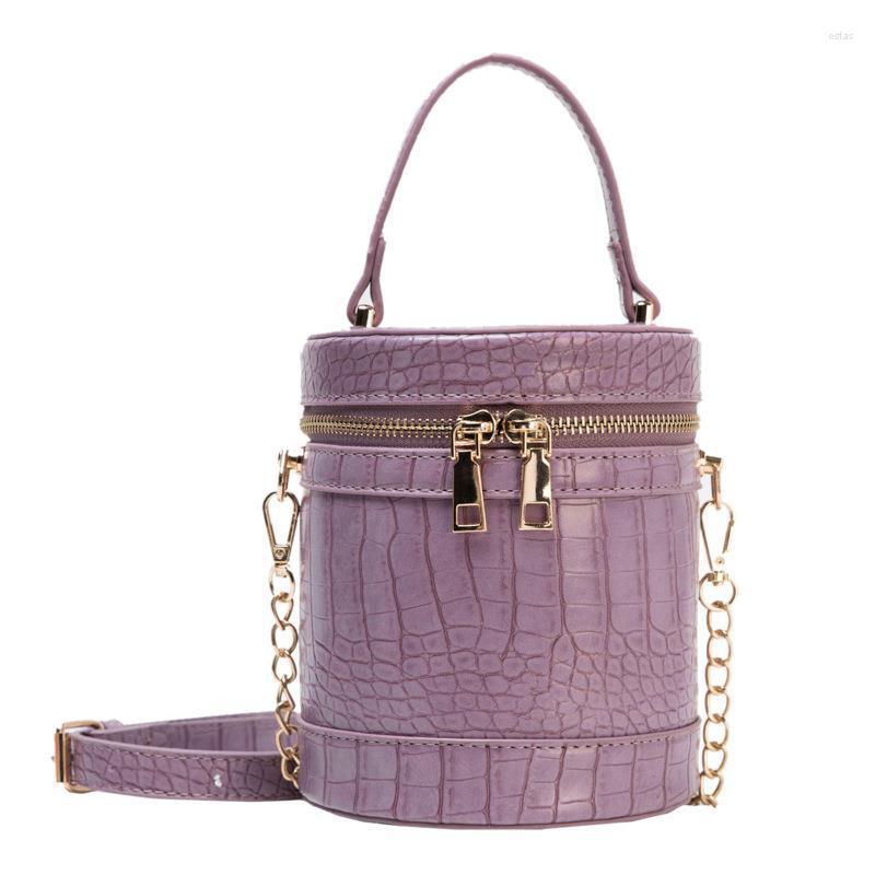 Evening Bags Alligator Barrel-shaped PU Leather Vintage Fashion Zippers Bag Women Shoulder Crossbody Women's Handbags Purses, Women bag a
Evening Bags Alligator Barrel-shaped PU Leather Vintage Fashion Zippers Bag Women Shoulder Crossbody Women's Handbags Purses, Women bag a