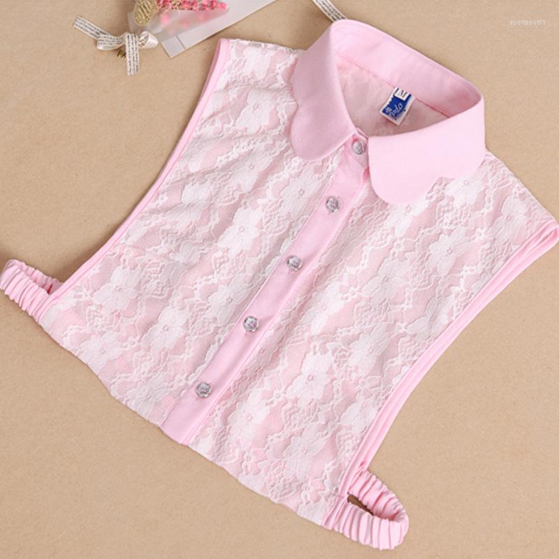 Women's Blouses Latest Lace Pink Blue Detachable Collar Spring Summer Classic False Decorated Pan Collier Lacy Lapel Shirt
Women's Blouses Latest Lace Pink Blue Detachable Collar Spring Summer Classic False Decorated Pan Collier Lacy Lapel Shirt