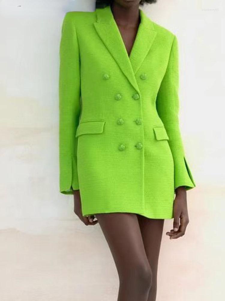 Women's Suits Tweed Blazer Women 2022 Jacket Spring Office Lady Green Blazers Clothing Casual Coat
Women's Suits Tweed Blazer Women 2022 Jacket Spring Office Lady Green Blazers Clothing Casual Coat