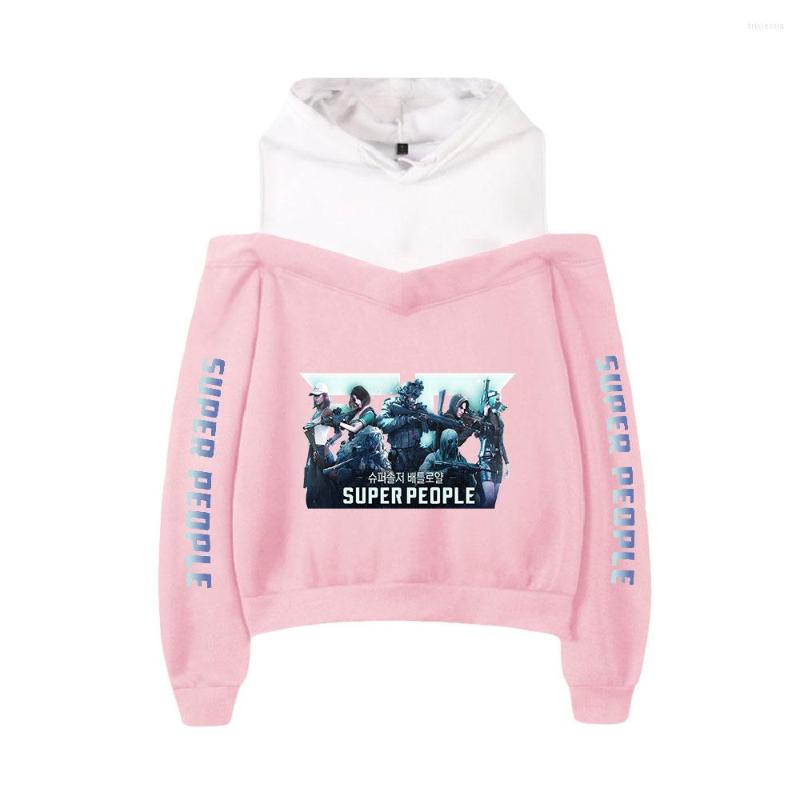 Men's Hoodies SUPER PEOPLE 2D Printing Women Hooded Off-Shoulder Sweatshirt, Black
Men's Hoodies SUPER PEOPLE 2D Printing Women Hooded Off-Shoulder Sweatshirt, Black