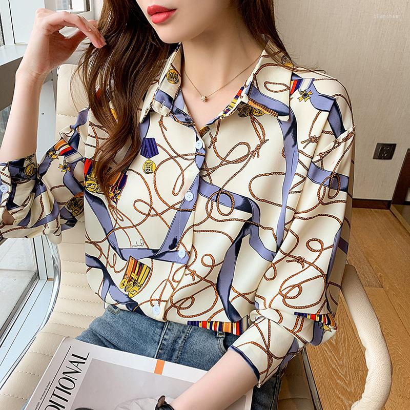Women' Blouses Chikichi 2022 Fall French Fashion Turn-down Collar Shirt Women' Long Sleeve Business Casual Floral Chiffon, Orange
Women' Blouses Chikichi 2022 Fall French Fashion Turn-down Collar Shirt Women' Long Sleeve Business Casual Floral Chiffon, Orange