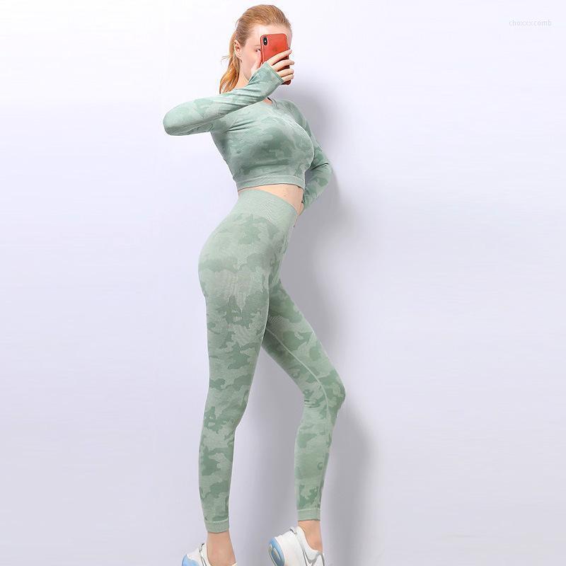 Women' Leggings Women' Seamless Yoga Clothes Stretch Knitting Hollow Beautiful Buttocks Quick-drying Long-sleeved Fitness Two-piece, Green
Women' Leggings Women' Seamless Yoga Clothes Stretch Knitting Hollow Beautiful Buttocks Quick-drying Long-sleeved Fitness Two-piece, Green