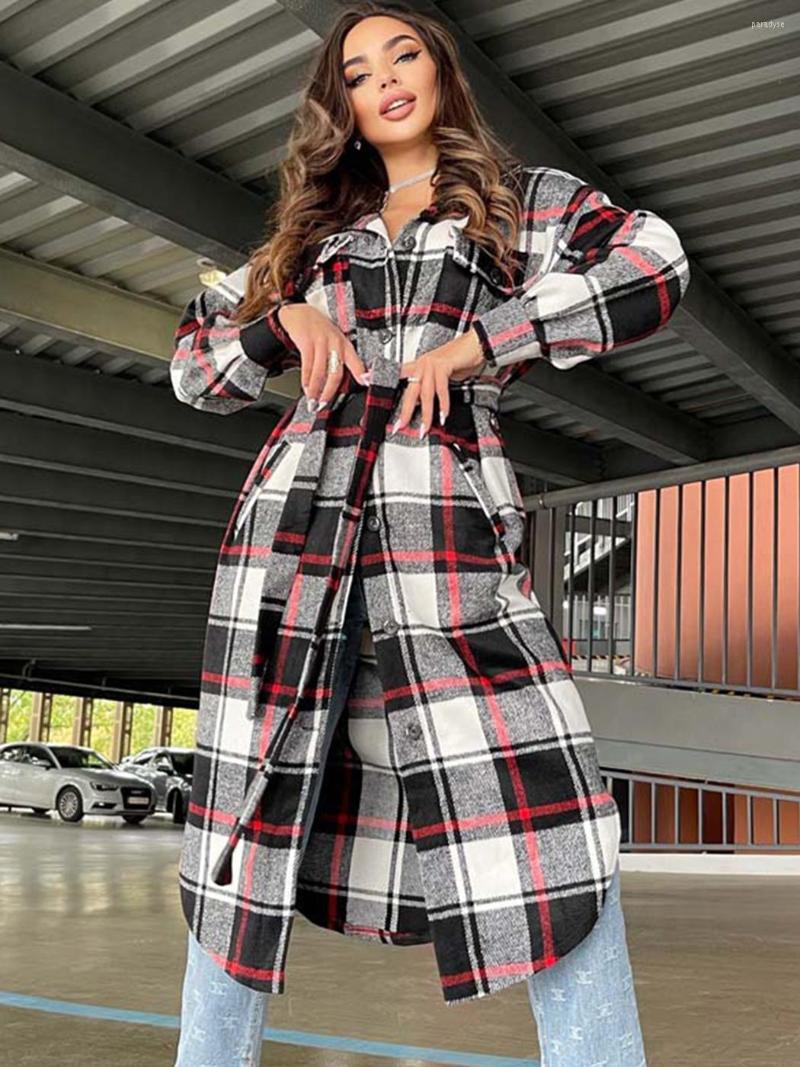 Women' Down 2022 Autumn Winter Plaid Long Wool Coat Women Retro Warm Sleeve Turndown Collar Pocket Casual Belted Jacket Parka Feminina, Khaki
Women' Down 2022 Autumn Winter Plaid Long Wool Coat Women Retro Warm Sleeve Turndown Collar Pocket Casual Belted Jacket Parka Feminina, Khaki