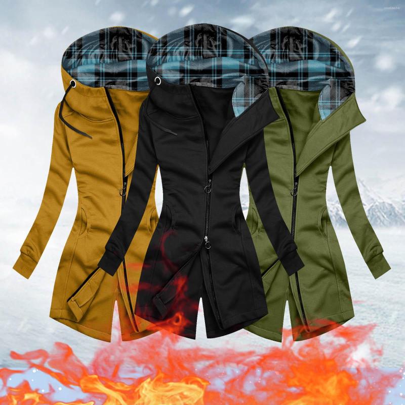 Women' Jackets Ladies Autumn Winter Long Sleeve Fleece Warm Hooded Striped Print Zip Jacket, Black
Women' Jackets Ladies Autumn Winter Long Sleeve Fleece Warm Hooded Striped Print Zip Jacket, Black