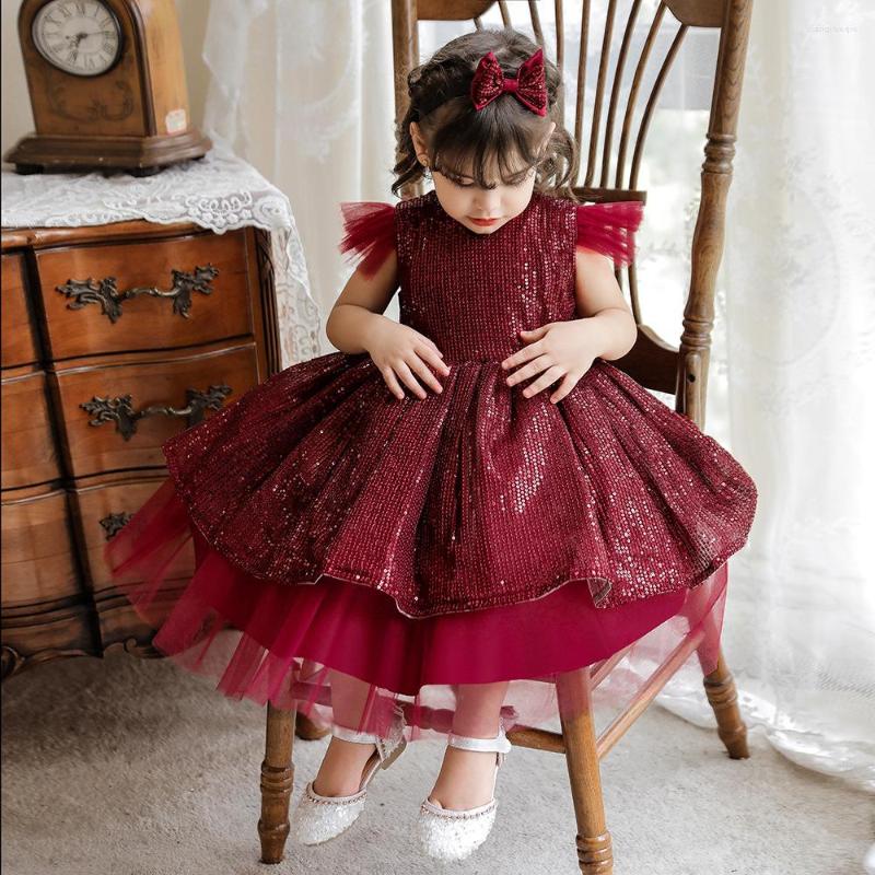 Girl Dresses Red Flower Dress Princess Sequins Ballgown Birthday For 1 Year Baby Party Wedding Prom Vestidos 12 24 Month, L2008xz-pink
Girl Dresses Red Flower Dress Princess Sequins Ballgown Birthday For 1 Year Baby Party Wedding Prom Vestidos 12 24 Month, L2008xz-pink