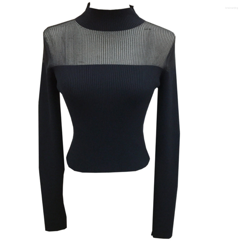 Women' Sweaters Sexy Women Sweater Pullovers See Through Transparent Mesh Crop Tops Jumper Long Sleeve Sheer Slim Ladies Bodycon Knitted, Black
Women' Sweaters Sexy Women Sweater Pullovers See Through Transparent Mesh Crop Tops Jumper Long Sleeve Sheer Slim Ladies Bodycon Knitted, Black