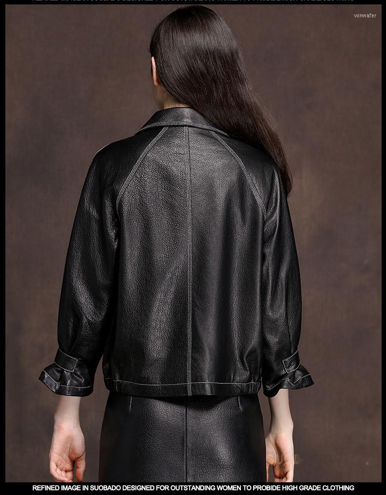 Women' Leather Jacket 2023 Genuine Autumn Winter Women Real Sheepskin Coat Female Streetwear Bomber Jackets MY3738, X802 black
Women' Leather Jacket 2023 Genuine Autumn Winter Women Real Sheepskin Coat Female Streetwear Bomber Jackets MY3738, X802 black