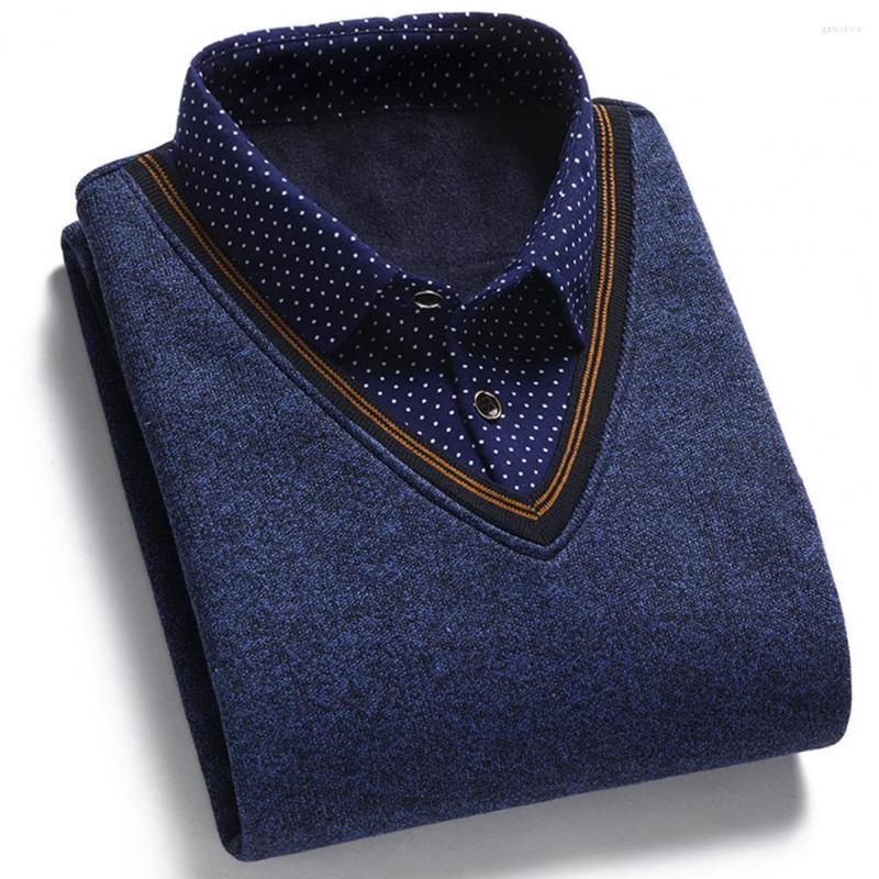 Men's Sweaters 2022 Autumn Winter Man Fake Two-piece Shirt-collar Sweater Fashion Grid Solid Thicken Warm Male Plus, Blue
Men's Sweaters 2022 Autumn Winter Man Fake Two-piece Shirt-collar Sweater Fashion Grid Solid Thicken Warm Male Plus, Blue