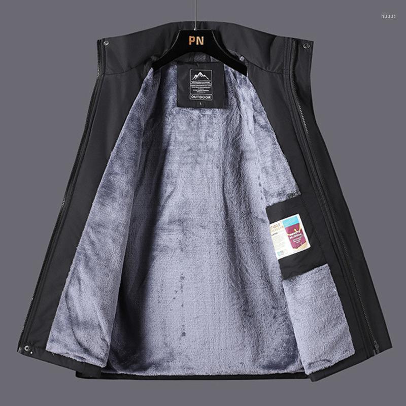 Men's Jackets Autumn And Winter Men's Waterproof Windbreaker Coats Outdoor Mountaineering Techwear Leisure Hooded Clothes 21Q1213, Black
Men's Jackets Autumn And Winter Men's Waterproof Windbreaker Coats Outdoor Mountaineering Techwear Leisure Hooded Clothes 21Q1213, Black