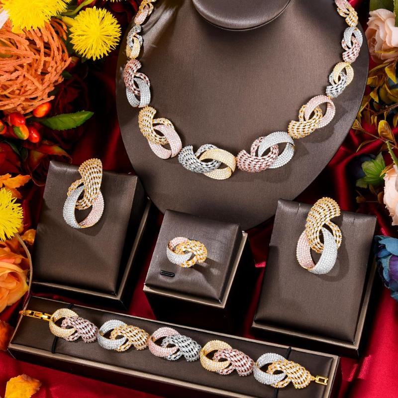 Necklace Earrings Set GODKI Disc Balls Luxury Nigerian Dubai For Women Cubic Zircon Wedding Bridal 2022, Picture shown
Necklace Earrings Set GODKI Disc Balls Luxury Nigerian Dubai For Women Cubic Zircon Wedding Bridal 2022, Picture shown
