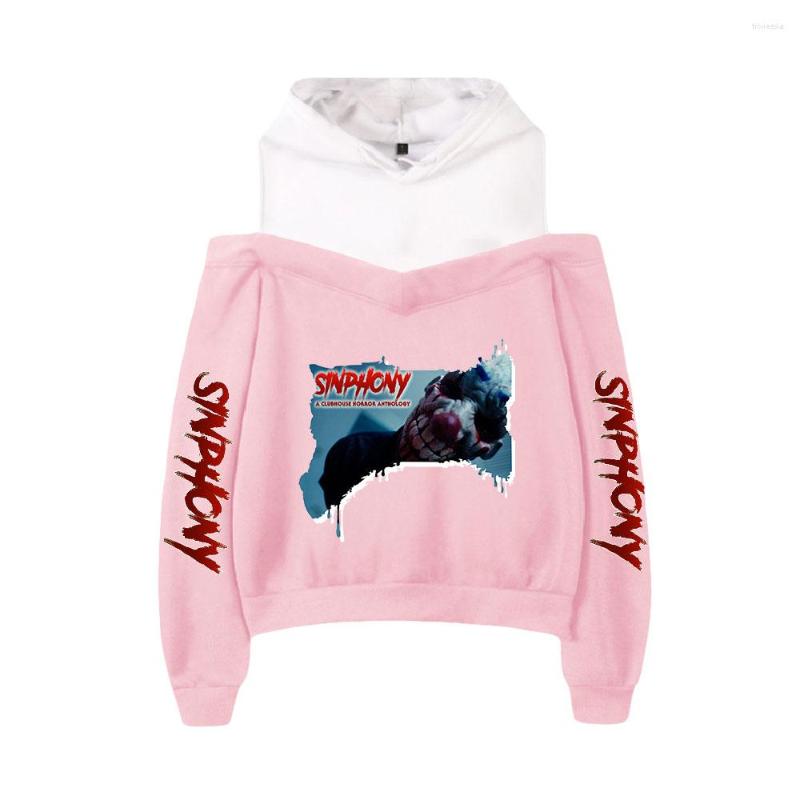 Men' Hoodies SINPHONY A CLUBHOUSE HORROR ANTHOLOGY 2D Printing Women Hooded Off-Shoulder Sweatshirt, Khaki
Men' Hoodies SINPHONY A CLUBHOUSE HORROR ANTHOLOGY 2D Printing Women Hooded Off-Shoulder Sweatshirt, Khaki
