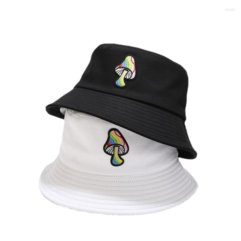 Berets 2022 Bucket-Hats Women Mushroom Print Fashion Men Panama Casual Fisherman Hat Couple Sun Protection Sunshine Beach Outdoor, Style1-black
Berets 2022 Bucket-Hats Women Mushroom Print Fashion Men Panama Casual Fisherman Hat Couple Sun Protection Sunshine Beach Outdoor, Style1-black