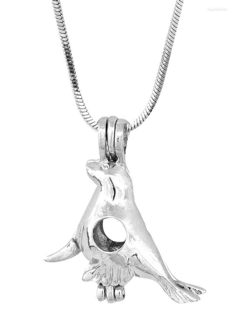 Chains Animal Shape Unique Pendant Minimalist Sliver Jewelry Beautiful Gift Sea Dog Cage P85
Chains Animal Shape Unique Pendant Minimalist Sliver Jewelry Beautiful Gift Sea Dog Cage P85