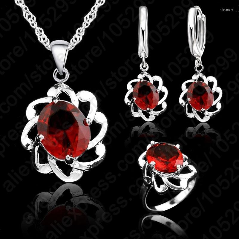 Necklace Earrings Set Jewelry 925 Sterling Silver Chains Austrian Crystal Enamel Earring/Necklace /Ring Flower Wedding Gift, Picture shown
Necklace Earrings Set Jewelry 925 Sterling Silver Chains Austrian Crystal Enamel Earring/Necklace /Ring Flower Wedding Gift, Picture shown