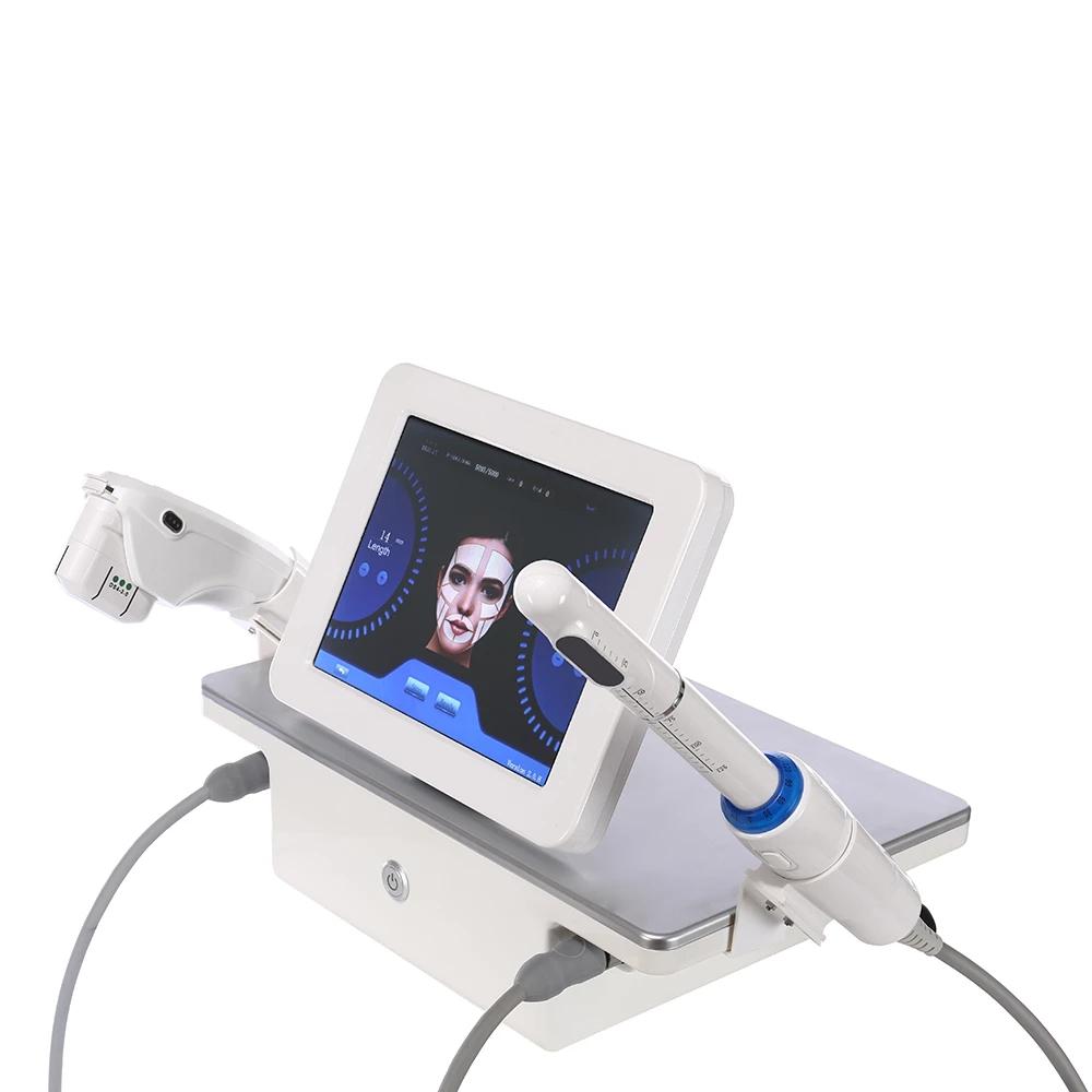 Professional SkinCare Device 2 In 1 Hifu Vaginal Tightening Machine Facial Massage Skin Tightening Face Lifting Ultrasonic Vagina Rejuvenati