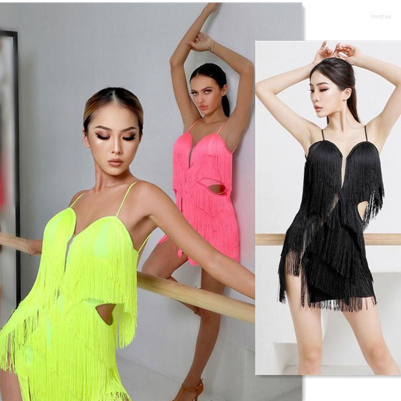 Stage Wear Fringe Latin Dress Sexy Competition DressTango Salsa Cha Samba Rumba Zym 2118, Black
Stage Wear Fringe Latin Dress Sexy Competition DressTango Salsa Cha Samba Rumba Zym 2118, Black