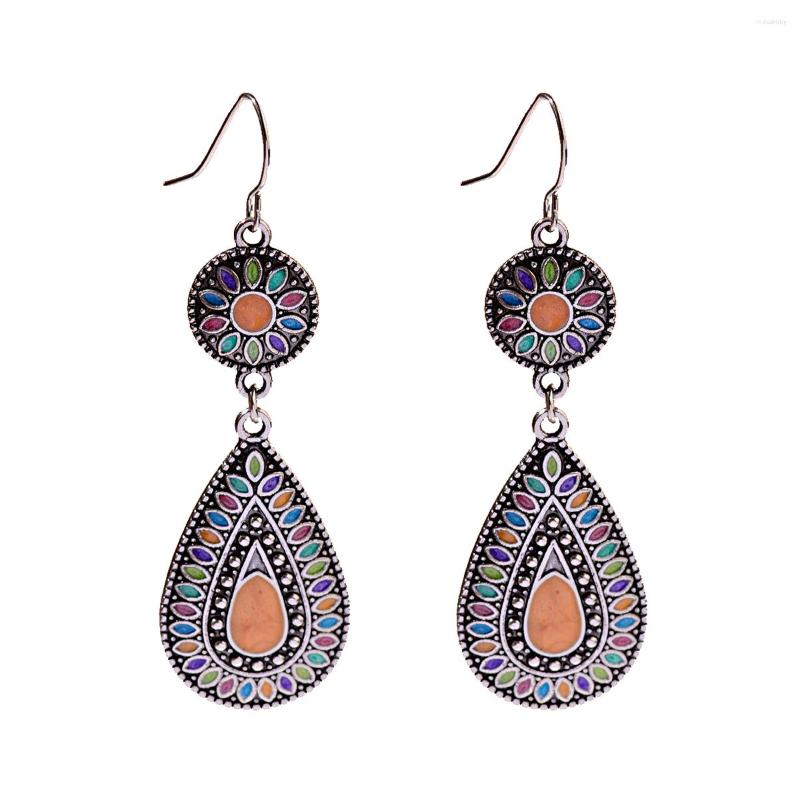 Dangle Earrings DOUVEI Bohemian Vintage Colorful Water Drop Earring Nepal India Jewelry Zinc Alloy Ethnic For Women Party Gift
Dangle Earrings DOUVEI Bohemian Vintage Colorful Water Drop Earring Nepal India Jewelry Zinc Alloy Ethnic For Women Party Gift