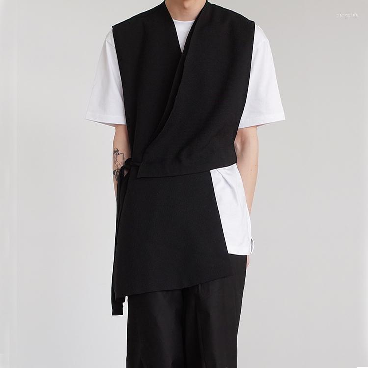 Men's Vests Vest Men Summer Korean Version Of The Simple Irregular Deconstruction Splicing Men's Trend Loose Waistcoat, Sleeveless vest
Men's Vests Vest Men Summer Korean Version Of The Simple Irregular Deconstruction Splicing Men's Trend Loose Waistcoat, Sleeveless vest