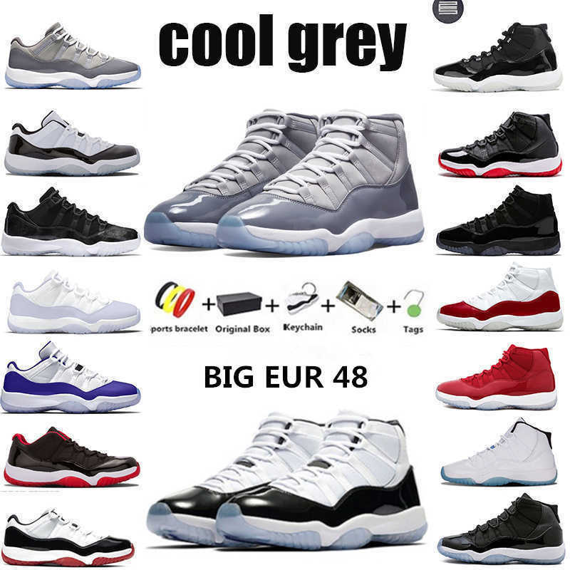 BIG EUR 48 Jumpman 11 Cool Grey cherry 11s Men women Basketball Shoes unc space jam Legend Blue Concord High low Cap and Gown Animal jordas air, Color#17
BIG EUR 48 Jumpman 11 Cool Grey cherry 11s Men women Basketball Shoes unc space jam Legend Blue Concord High low Cap and Gown Animal jordas air, Color#17